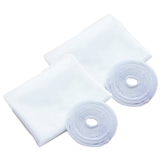 半島良品 DIY自粘魔鬼氈防蚊紗窗 2個, 單一顏色