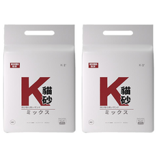 KOjIMA K1混合豆腐貓砂 1.8mm, 2kg, 2袋, 除臭因子