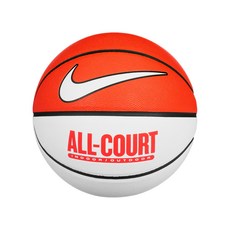 NIKE 耐吉 EVERYDAY ALL COURT 8P 籃球 白色 + 紅色, DO8285-187, 1個