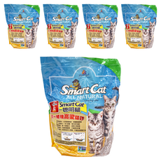 pioneer pet 聰明貓 第一結塊高粱貓砂, 天然無毒, 99%無塵, 領先眾多貓砂, 高粱清香, 2.27kg, 5包