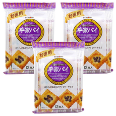 三立 德用平家葡萄派餅, 144g, 3袋