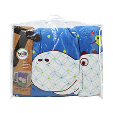 smarTrike 史崔克 河馬散步 嬰兒被, 點點藍