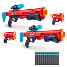 X SHOT 赤火系列 狙擊之王對戰組 2.0 射擊玩具, 1套, 混和顏色