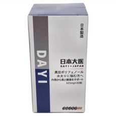 大醫生技 日本大醫黑豆種皮儷水膠囊 325mg, 30顆, 1瓶