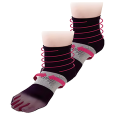 alphax 足襪護具 腳護套 扁平足適用 AP-420309, 2雙