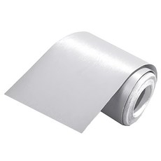 WA. WALL ART INDOORS 木紋踢腳線 立體壓紋 腰線貼 自帶背膠 防水 耐磨, V款 銀色