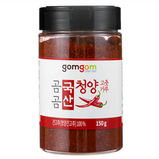 gomgom 韓國產青陽辣椒粉 150g, 1罐