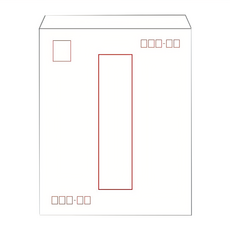 10-TEN授權商品 白牛皮標準信封 中式9K, 大, 100個