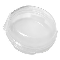 IL 雙面氣墊粉撲收納盒, 1個, 透明