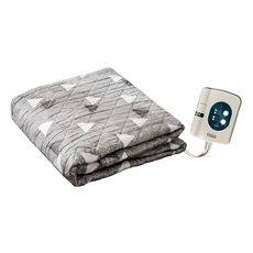 甲珍 舒適電熱毯 安全恆溫 過熱斷路保護 三層穿線設計, 雙人(180 x 135cm)