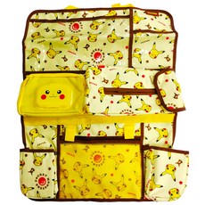 Skater CSBP1 車用椅背收納袋, 皮卡丘, 1個