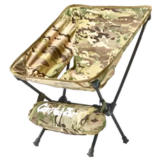 Camping Bar 迷你戰術椅, 帆布+鋁合金材質, 迷彩, 1個