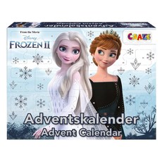 CRAZE 戳戳樂降臨曆 24格玩具驚喜 聖誕禮物, 冰雪奇緣II 多色, 1盒