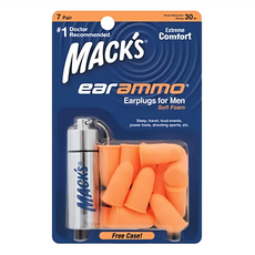 MACK'S 美國泡棉耳塞 子彈型, 7副, 1組