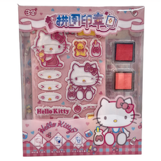 SUNBOY 三宝 Hello Kitty 趣味DIY印章組, 3歲以上適用, 1盒