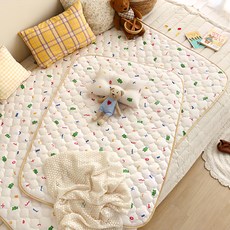 PRIELLE 兒童棉質防水尿布墊, 小熊軟糖, 1個