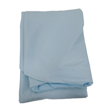 Blue Cat 藍貓 防水保潔墊 + 防水枕套, 淺藍色, 3.5尺, 保潔墊 + 防水枕套