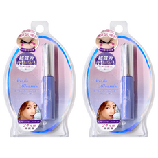 Miche Bloomin 蜜絲綸美 美睫毛膠 超黏著升級版5ml 超強力 24小時高密度 防水測試, 透明色, 2支