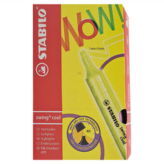 STABILO 思筆樂 樂酷螢光筆 1盒 粉紅, 10支