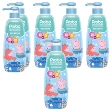 Probo 博寶兒 柔護沐浴露, 植物胺基酸配方, 溫和低敏不刺激, PCA保濕因子, 黑燕麥萃取與類神經醯胺, 500ml, 6瓶