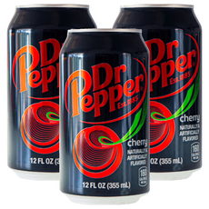 Dr Pepper 櫻桃風味可樂, 355ml, 3罐