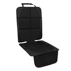 汽車安全座椅保護墊, 黑色, 600D牛津布+PVC+防滑墊, 116 x 47公分, 1個