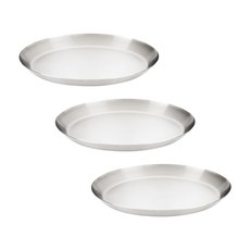 Sten Factory 304 不鏽鋼圓盤, 3入, 單色