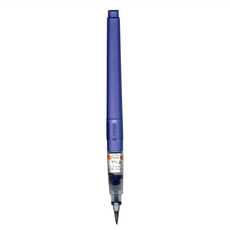 Pentel 飛龍文具 速乾卡式毛筆 極細字, 藍色, 1支