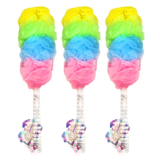 KEYTOSS 詰朵斯 專利泡泡-沐浴刷(長) 尺寸:46*13*10公分 可重複使用, 款式隨機, 1入, 3支