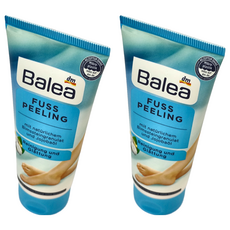 dm Balea 芭樂雅 FUSS-PEELING 足部去角質霜，含天然浮石顆粒和荷荷巴油，清潔和撫平, 100ml, 2條, 1組
