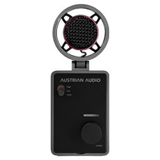 AUSTRIAN AUDIO micreator studio 麥克風&錄音介面 ce，隨插即用，清晰收音，專業錄音設備, 黑色