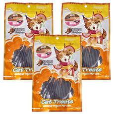 Cat Glory 驕傲貓 貓用鮪魚泥裹蔓越莓棒 貓零食, 鮪魚 蔓越莓, 60g, 3包