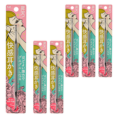 KAI 貝印 昇天快感雙頭清潔耳扒 190*30*8mm, 6支