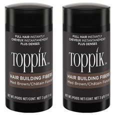 TOppiK 頂豐 增髮纖維 3g, 淺棕色, 2罐, 2件
