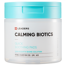 LEADERS 麗得姿 益生元鎮靜修護爽膚棉片 80片, 1罐