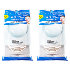 Bifesta 碧菲絲特 毛孔即淨卸妝棉 添加維他命C誘導體 添加乳酸 大尺寸, 10入, 2組