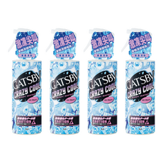 GATSBy 台灣公司貨 魔法激凍體用噴霧 果香, 4件, 170ml
