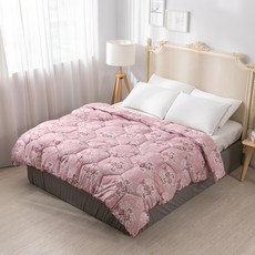 JINDACHI 金大器 宮廷水立方羽絲絨發熱被, 甜心粉