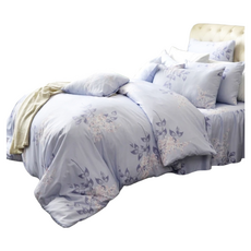 LoveCity 寢城之戀 吸濕排汗萊賽爾天絲 兩用被床包組