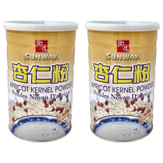 SUNWAY 鄉味杏仁粉，健康營養，口感細膩, 500g, 2罐