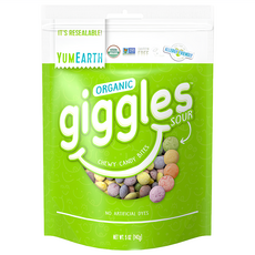 YUMEARTH 有機酸爆彩虹軟糖, 142g, 1包