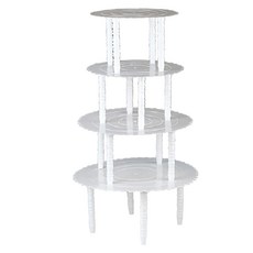 4層塑膠蛋糕塔 4入 1組