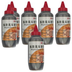 EverStyle 柏泰 楓糖風味糖漿, 450g, 6瓶