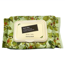 THE FACE SHOP 菲詩小舖 fmgt 台灣公司貨 純淨卸妝棉 草本季節, 70片, 1包