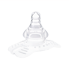 Haakaa 親餵輔助奶嘴 附收納盒 蝶型, 一體式設計, 保護乳頭, 0歲以上, 1個