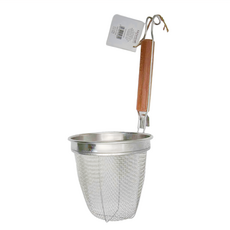 KitchenCraft 勾掛式濾網 2CR13不鏽鋼材質 櫸木手柄, 1個