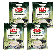 馬玉山 炭香黑豆奶茶, 20g, 16包, 4袋