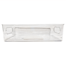 SHIMOYAMA PET冰箱收納抽屜 26 x 15.4 x 7.5cm, 寬型 小貨 透明色, 1個