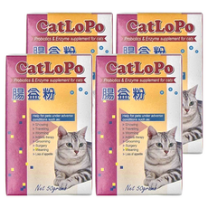 喵樂寶 腸益粉, 50g, 腸道健康/乳酸菌, 4個