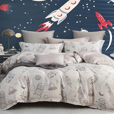 40支100%純天絲TENCEL 雙人四件式全鋪棉床包組